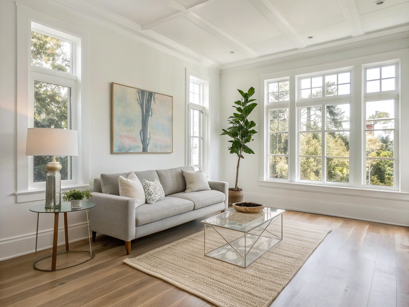 Living Room Open Concept After